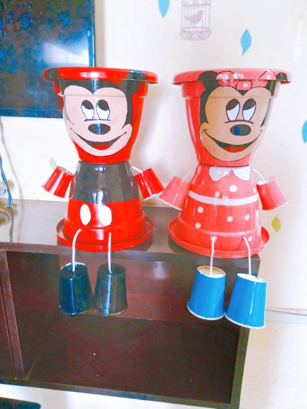 Mickey-Mouse Planters