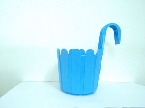 Fence Hook Basket - Blue